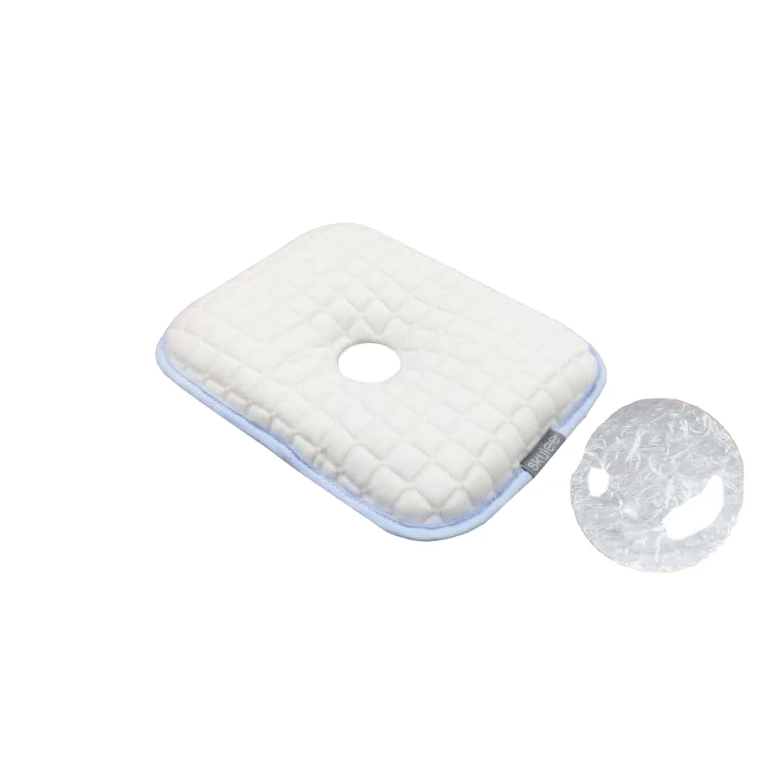 Skylee breathable 4D air fiber POE Baby Pillow 3D air mesh fabric cover cooling polymer pillow