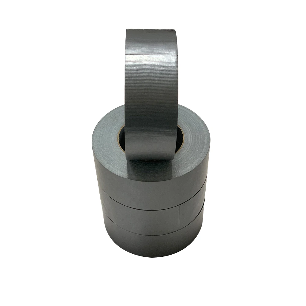 Free Sample Black Blue Water Proof Cloth Based Duct Tape Roll Black Cloth-Based Adhesive Tape Waterproof Book Binding Cloth Tape