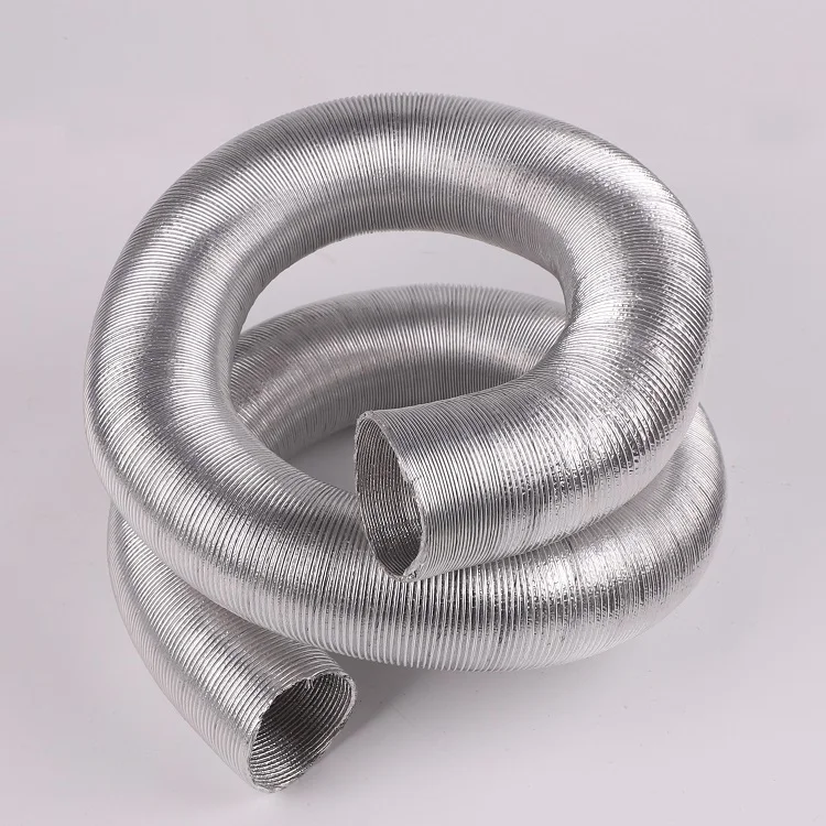 Hvac system ventilation pvc breathing spiral flexible air hose duct pipe