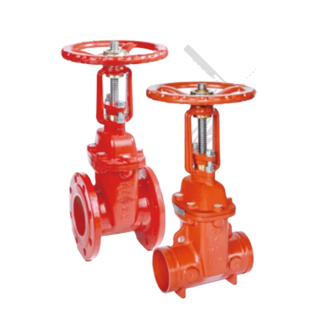 ZSXF-Z Series Flange Type Non-Rising Signal Gate Valve 1.2Mpa Working Pressure gate valve for Firefighting Equipment Accessory
