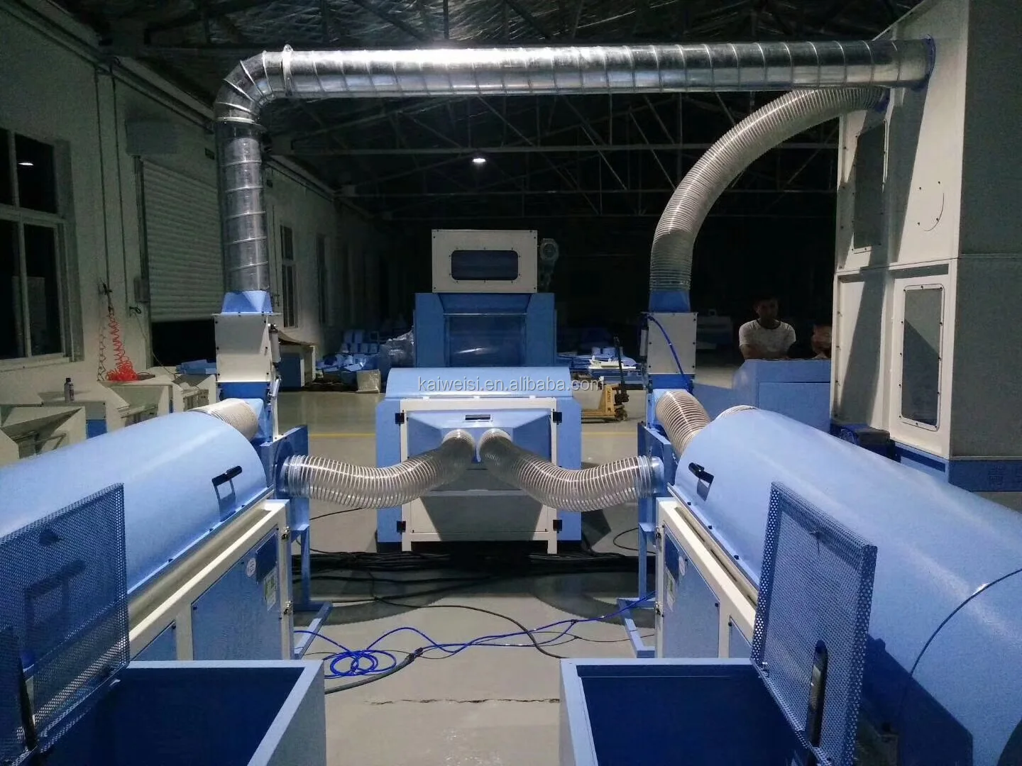 KWS-B-2cotton мяч делая машину мяч решений волокно машины полый конъюгированный силиконизированный полиэстер