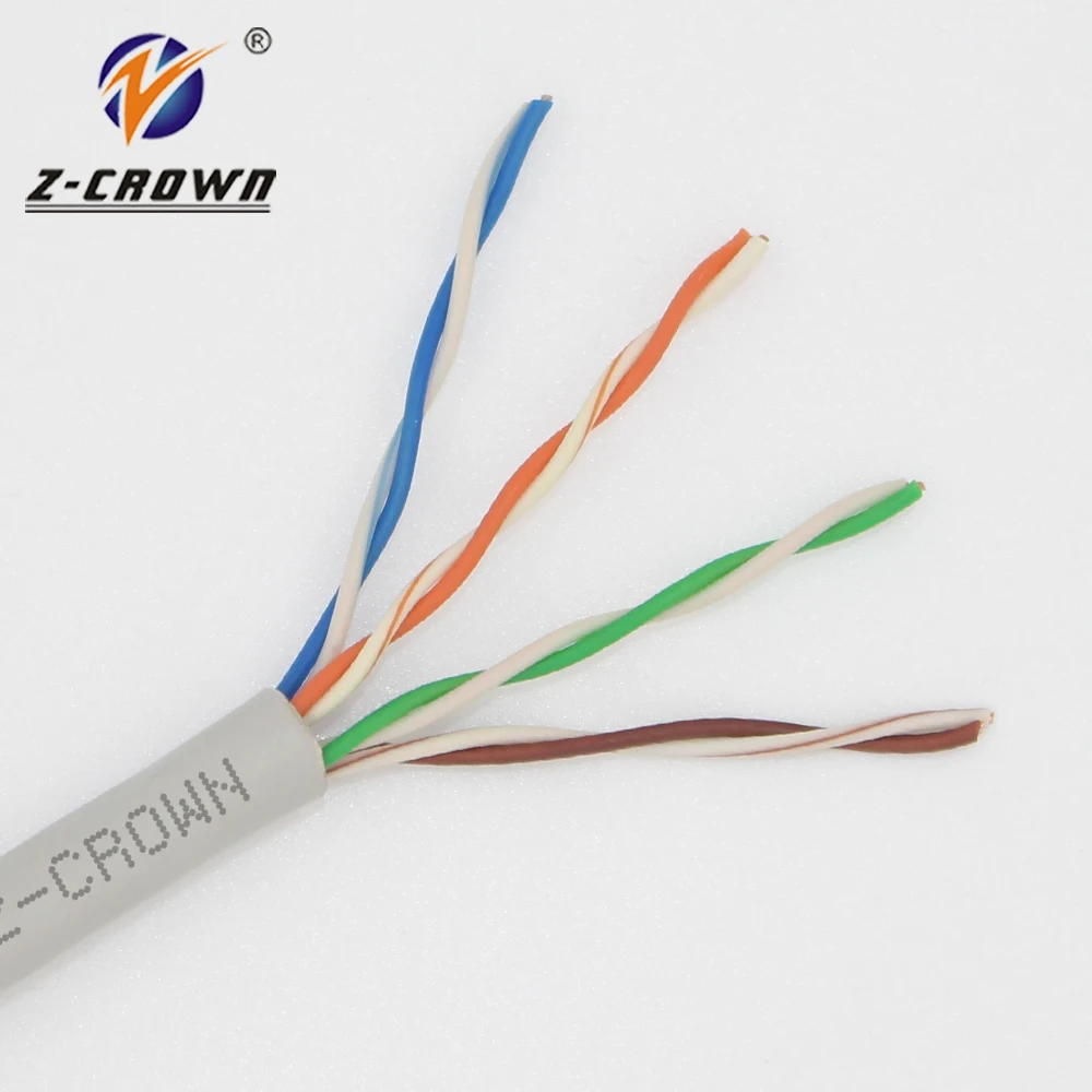 Multifunctional owire 0.5mm stp cat5e 4g modem router cat5 indoor cable