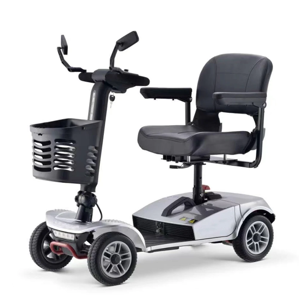 Handicapped Scooter 4 Wheels Electric Mobility Scooter for Disabled and Seniors