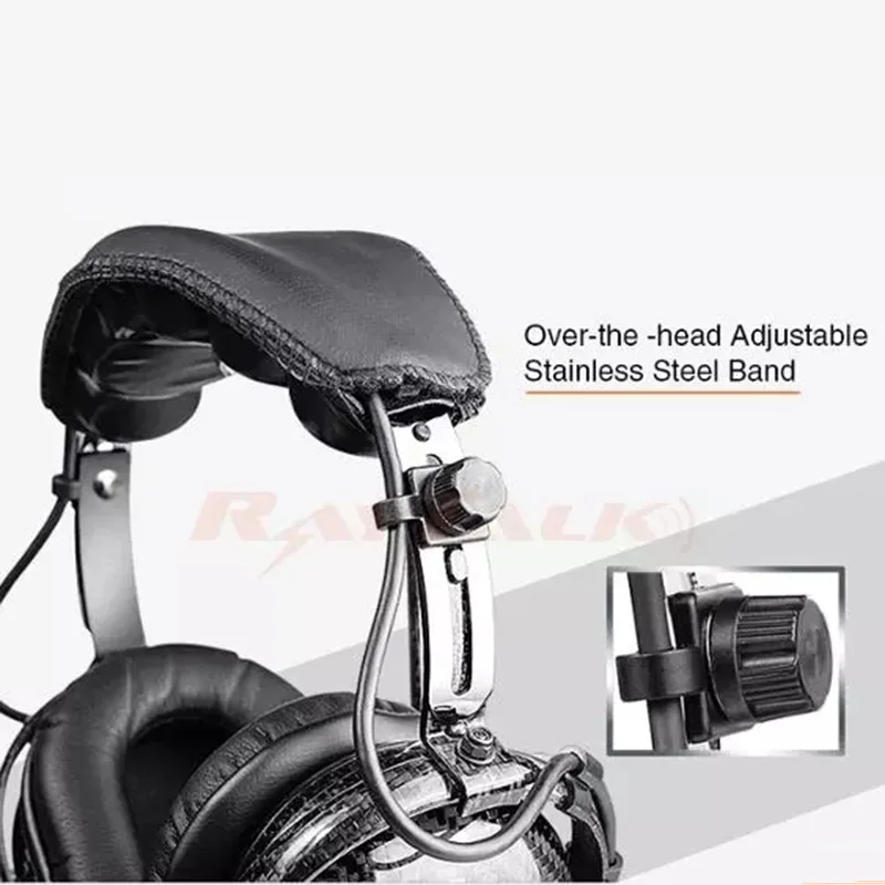 PH-400AC-BT Carbon Fiber BT Headset ANR Pilot Headset for Aviation Use