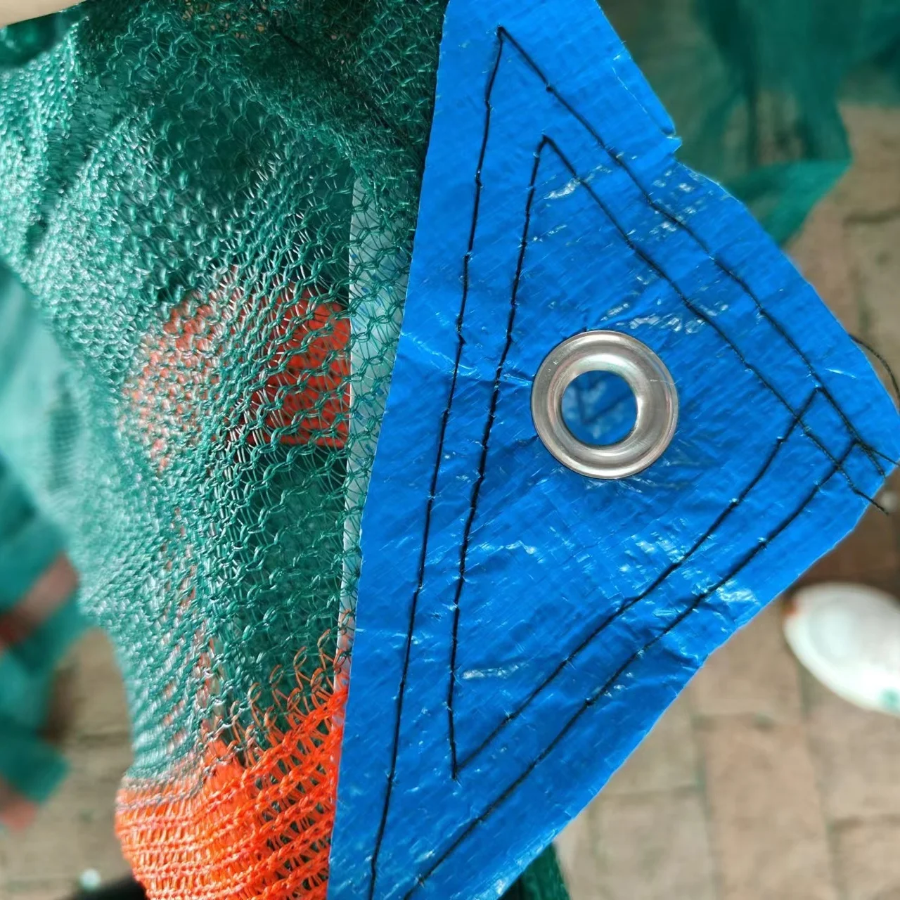 Hot Sale UV Treated 100% HDPE Olive Harvest Net fruit collection Net, Dark Green Olive Net