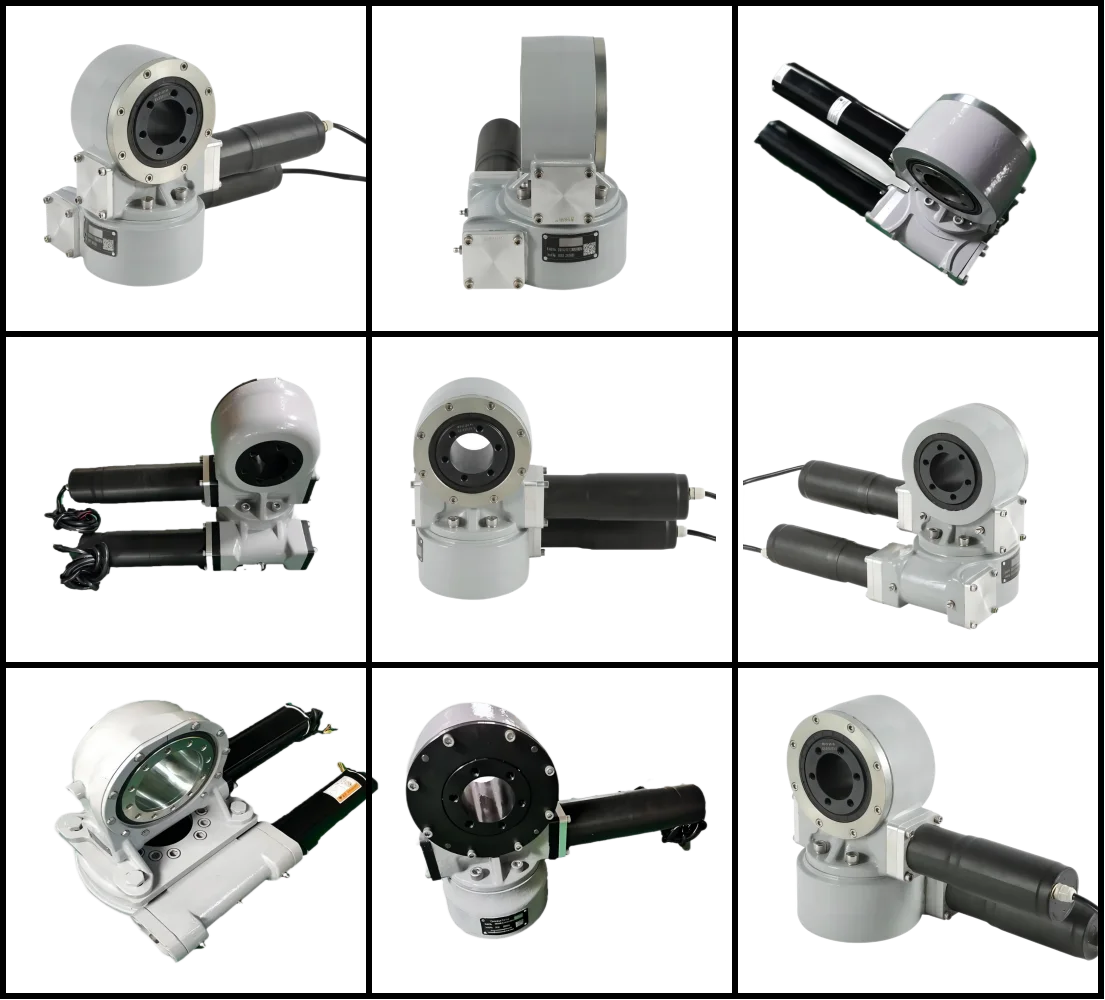 Slewing Drive for Single And Dual Axis Can Used for Wind Turbines And Solar Tracker
