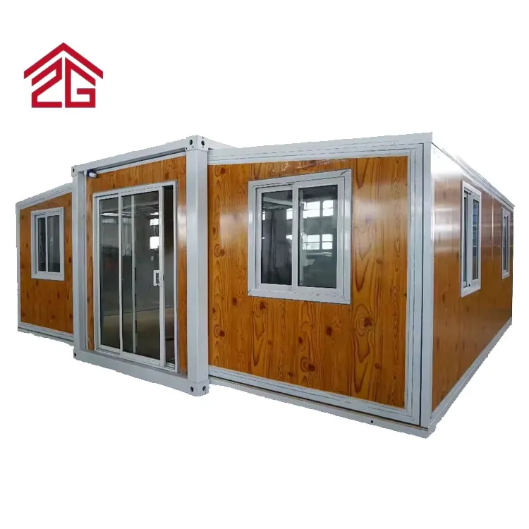 Prefabricated Buildings Modern House Design Expandable Container Structure Modular Home House Allstar Aluminum Alloy Door Villa