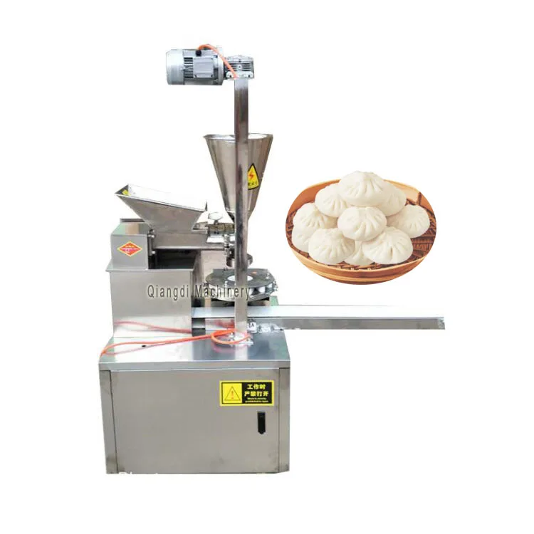 Automatic Stainless Steel Stuffed Bun Steamed Soup Dumpling Baozi Momo Making Machine