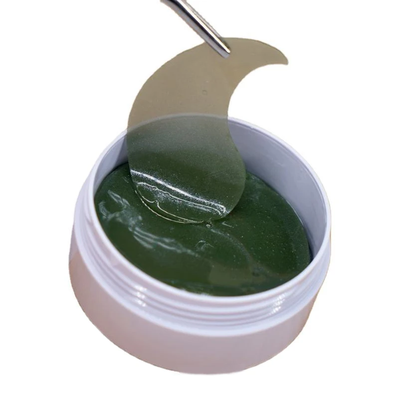 Custom Logo 24k Gold Collagen Hydrogel Under Eye Mask Sleeping Aloe Vera Eye Patch For Puffy Eyes