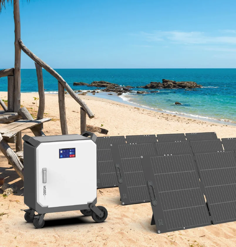 UPS Expandable Capacity 5kWh-15kWh Fast AC Charge Home Outdoor Power Station Solar Generator with Remote Control for Factory