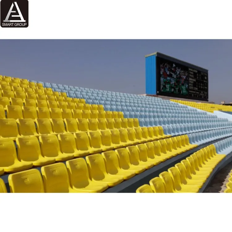 Wholesale Outdoor Stadium  UV Protection Bucket Grandstand Bleacher New Style Football High Quality Plastic Sports Seat Chair
