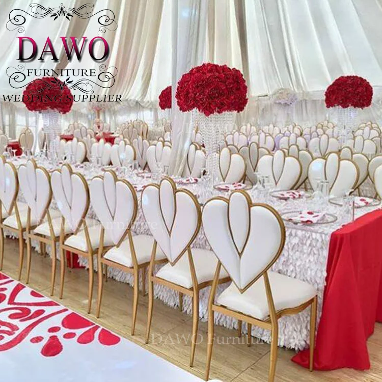 wrought golden painting outdoor wedding iron banquet chairs