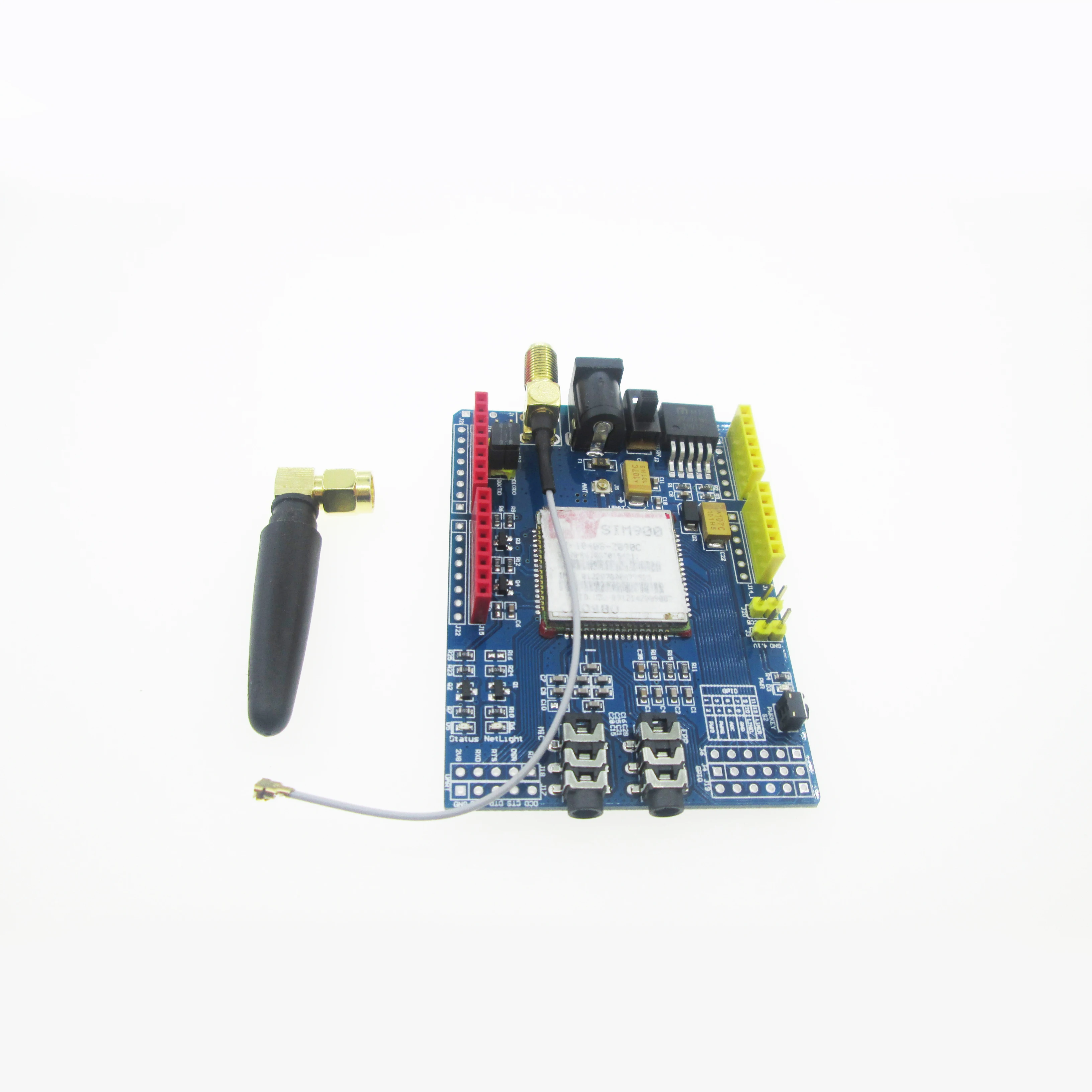 SIM900 модуль 4 частоты макетная плата GSM GPRS SMS беспроводные данные super TC35i sim900 gsm модуль