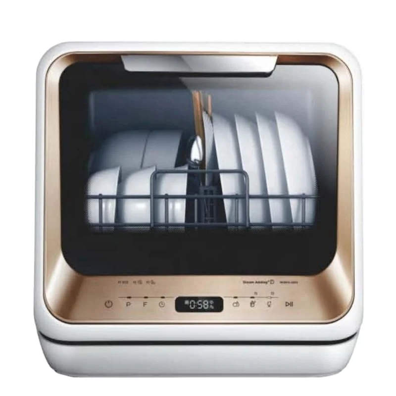 US Market 120V MINI portable ultrasonic dish washer household automatic smart portable countertop dishwasher