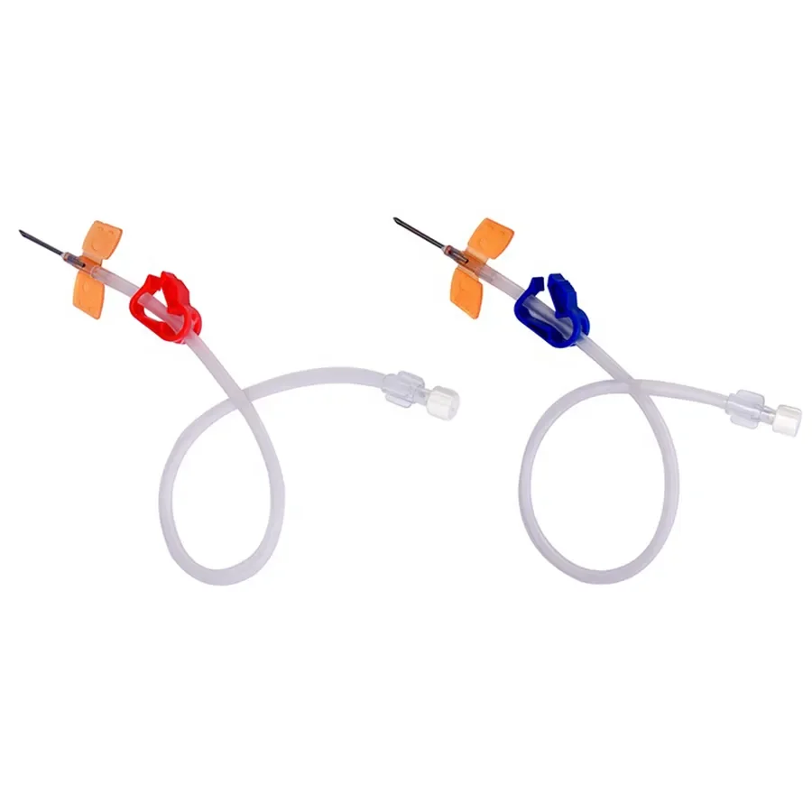 Medical Consumables AV Safety Fistula Needle Disposable Surgical Device Arterial Venous Cannula Needle Fixed Rotary Wing