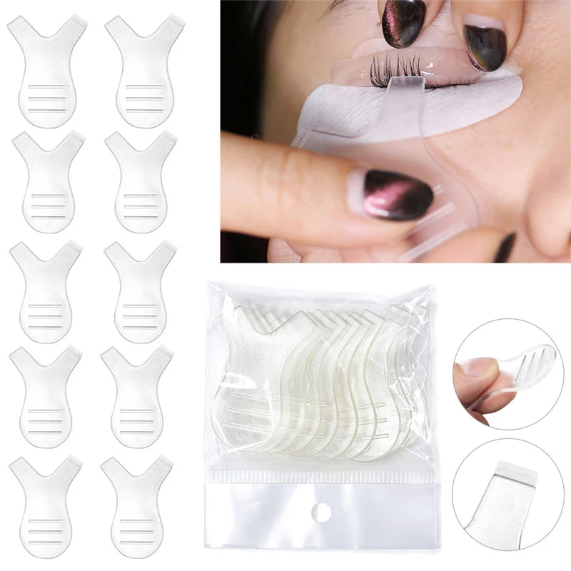 Transparent Silicone Eyelashes Lift Lifting Curler Eye Lash perming kit Extension Graft Brush Tool Accessories