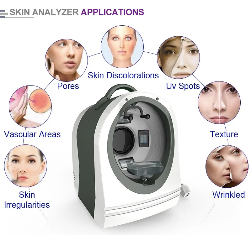 Facial Scanner Visia Analysis Facial Analyzer Automatic Skin Diagnosis System Skin Analyzer Machine