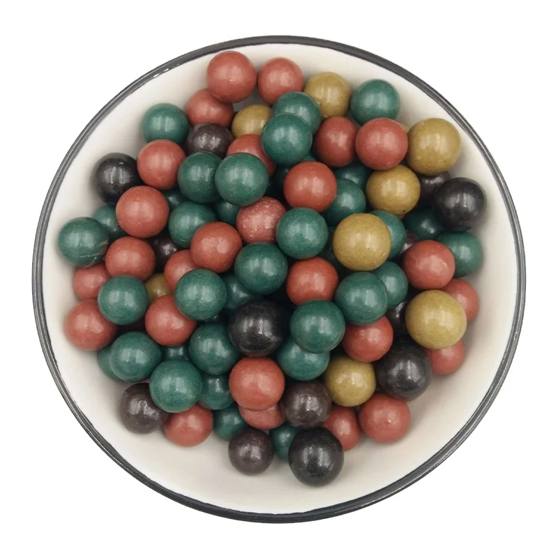 Hard clay ball outdoor bunting special slingshot clay ball high brightness can be customized with magnetic