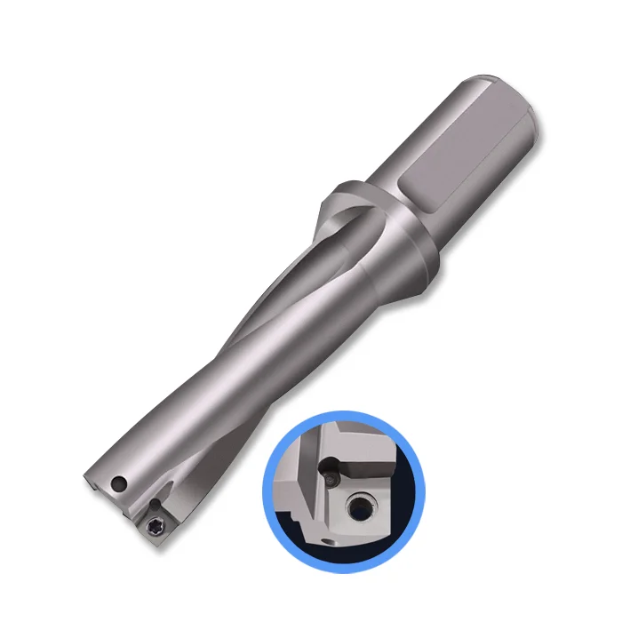 High Efficiency Tool Accessory Drill Bits 2D/3D/4D/5D Cnc Machine Indexable Inserts Replaceable U Drill 3D pdc drill bit
