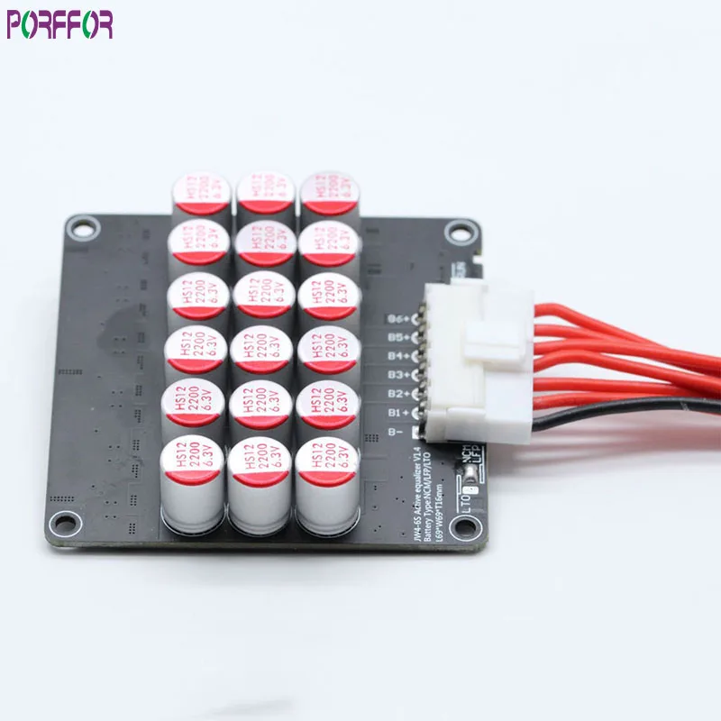 Porffor Li-Ion NMC LFP LTO активный балансир с