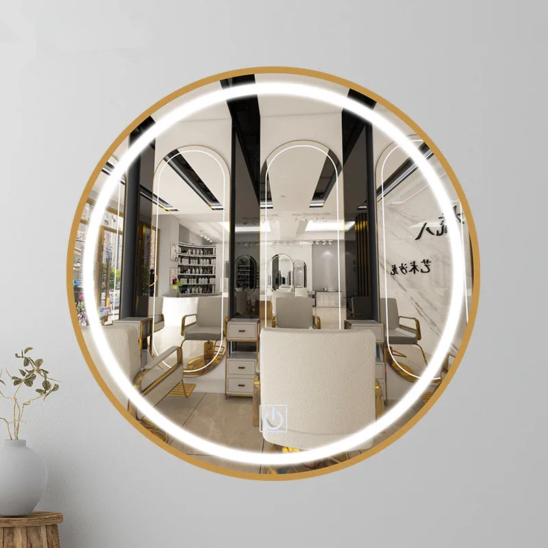 Glossy Anodized Brushed Gold/Black/Silver Round Aluminum Profile Aluminum Profile for Led Mirror Frame