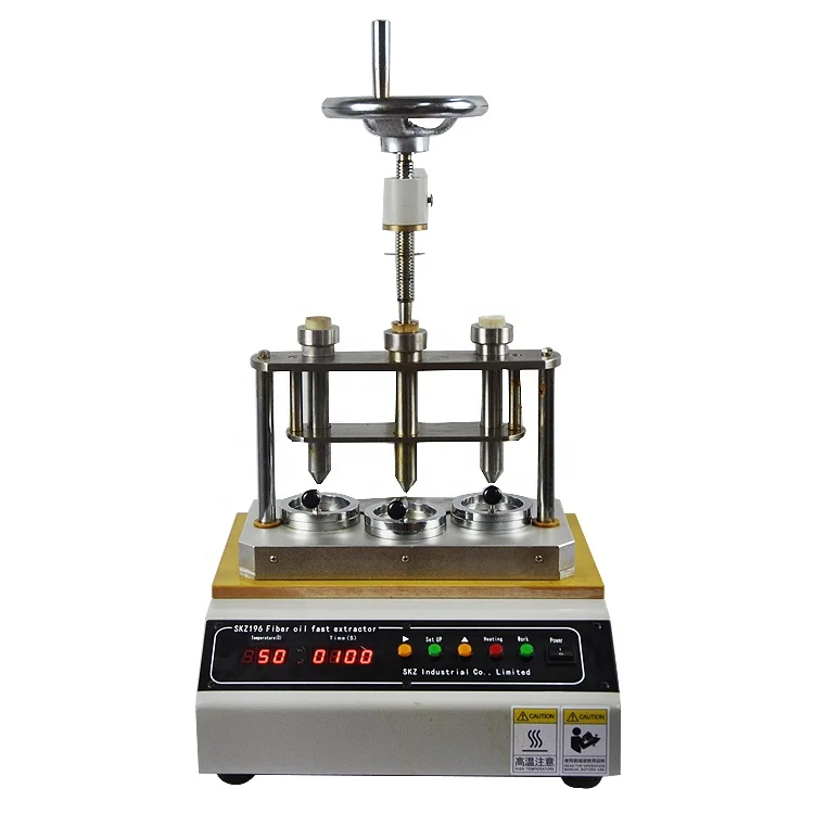 high quality fiber grease quick extractor laboratory equipment test apparatus