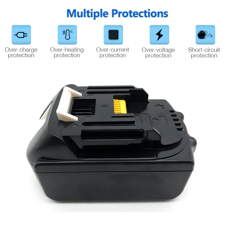 18V 3Ah Batterie Rechargeable Lithium Ion Battery Pack For Makitas Power Tools Cordless Drill Combo Kit BL1850B BL1860
