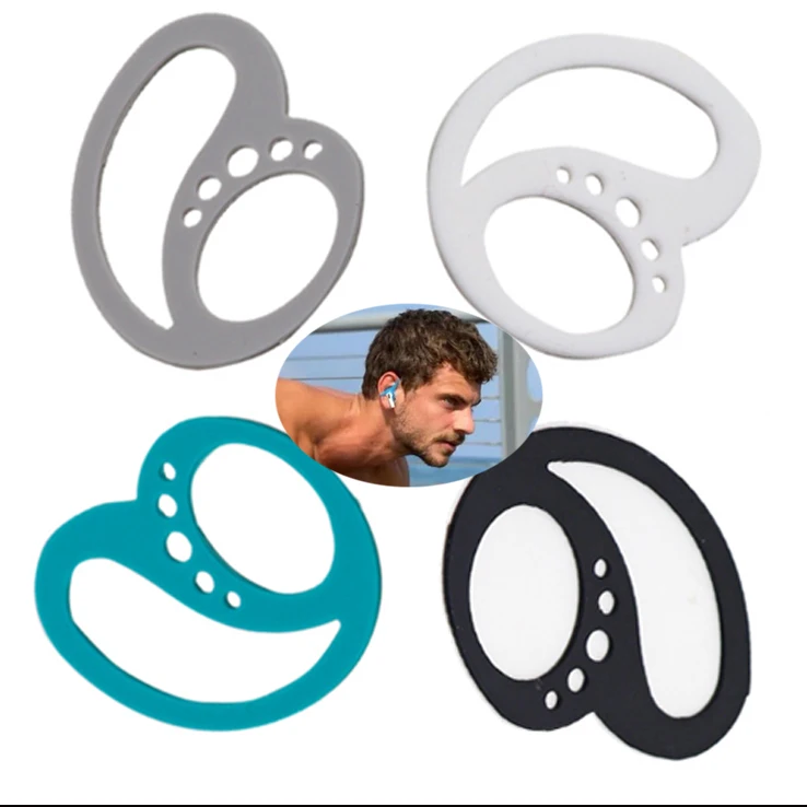 Silicone  Anti Falling Fixer  for Earphone Anti Lost Sports Air pods Ear Hooks Holder Anti-lost Ear Hooks Cover