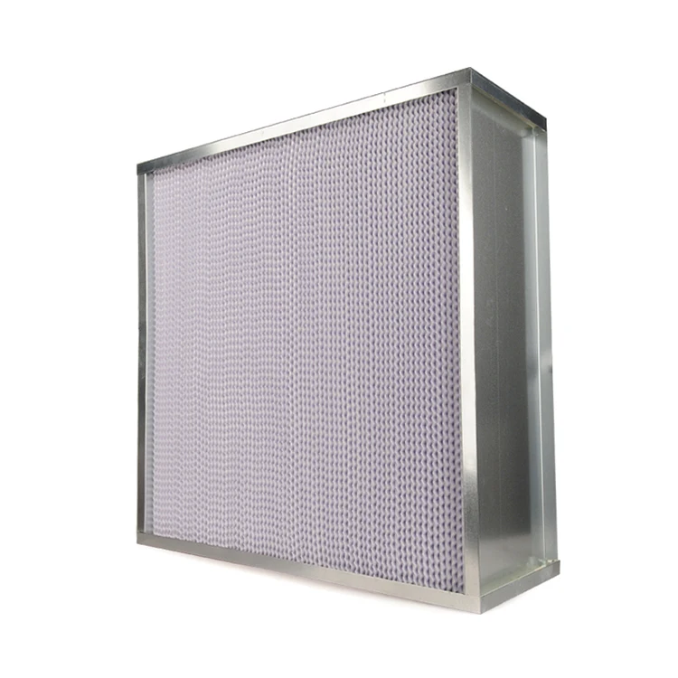 Separator high Capacity Hepa air filter for clean room