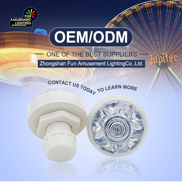 Outdoor Carousel Decoration Party Lights Halloween Cabochons Neo Pixel Light