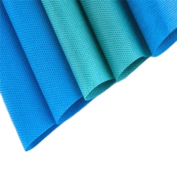 Waterproof S Non woven Fabric PP+PE medical material / smms nonwoven fabric 45g pp spunbond