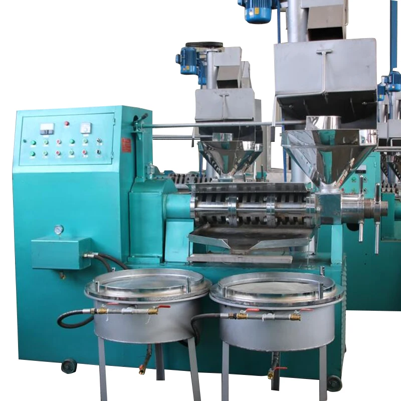 Large Commercial Hot and Cold Soybean Rapeseed Oil Press Machine