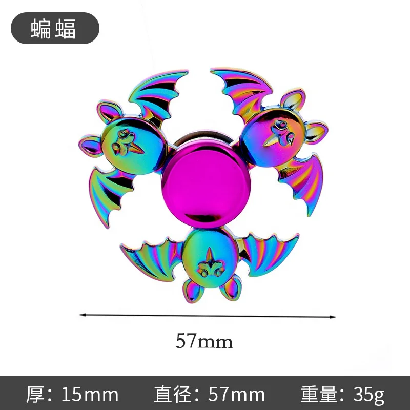 Fashion Cool Mini Creative Irritable Toy Keychain Hand Spiner