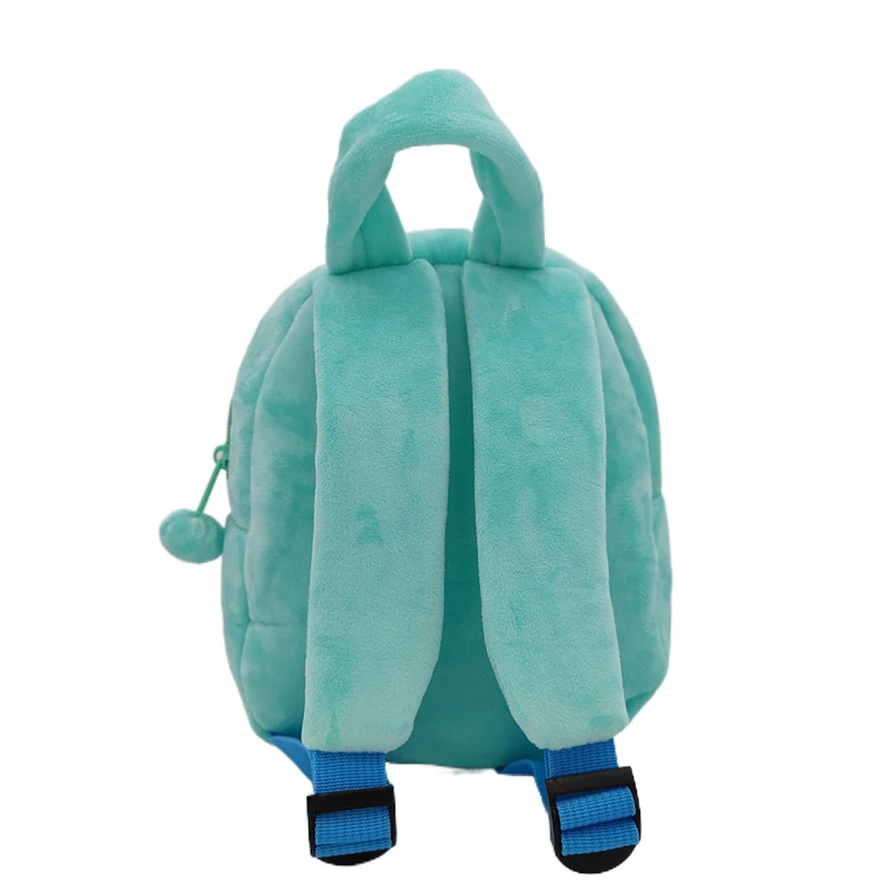 Drop Shipping Popular JJ Doll Blue Soft Plush Cocomelon Cartoon School Backpack Cocomelon Backpack Plush
