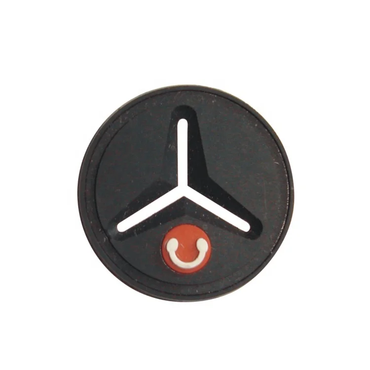 Customized Fixed Backpack Earphone Jack Sewing Inlaid PVC Soft Plastic Rubber Hole Sheet CD Aperture