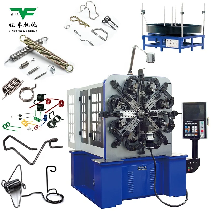 1.5-6mm S Shape cnc wire bending spring machine zigzag spring bending machine