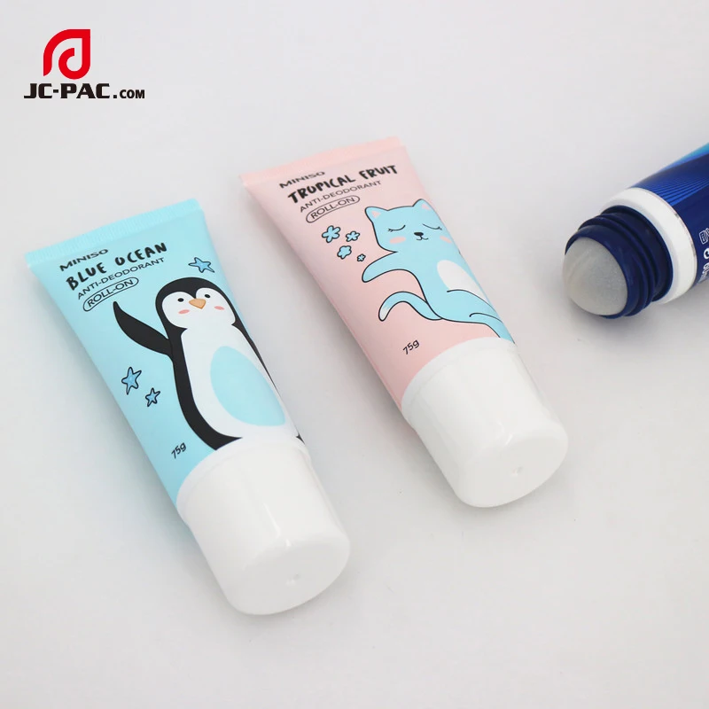 
30ml 50ml White Roller Ball Deodorant Bottle Roll on Deodorant Tube Deodorant Stick Tube Container 