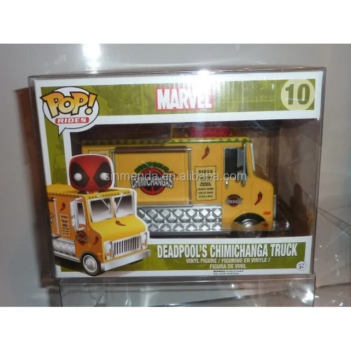 PET Collectible Toy Figures Funko Pop Box Marvel Protector Display Case Factory Wholesale 0.35mm Thickness SMD PET PVC 1-2pcs