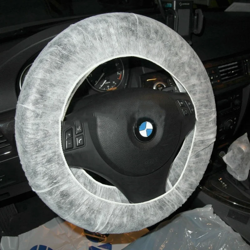 Non woven Steering Wheel Cover steering wheel cover disposable steering wheel cover