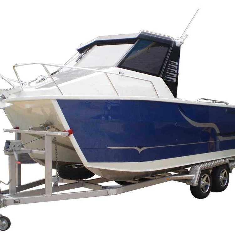 7.7m 26ft aluminum catamaran fishing boat manufacturer for sale