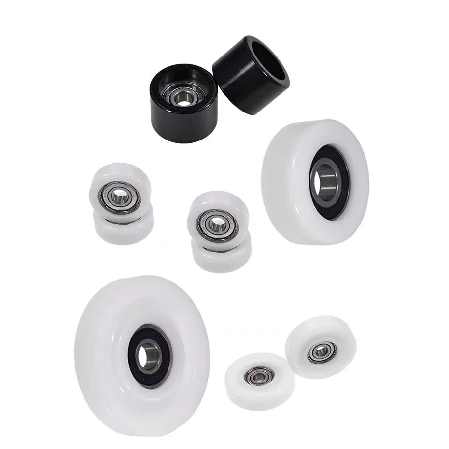 Payload 30KG BS60828-7 8x28x7mm POM Plastic Pulleys With Bearings For Windows 608 zz rs Sliding Wheel