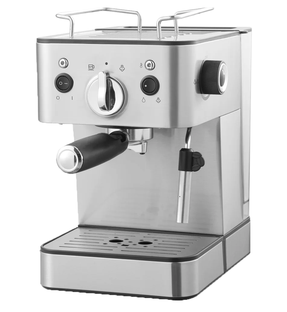 Coffee Machine Stainless Steel La Spaziale Espresso 2 Cups Km Watt Household Guangzhou 1.2L 15Bar Maker
