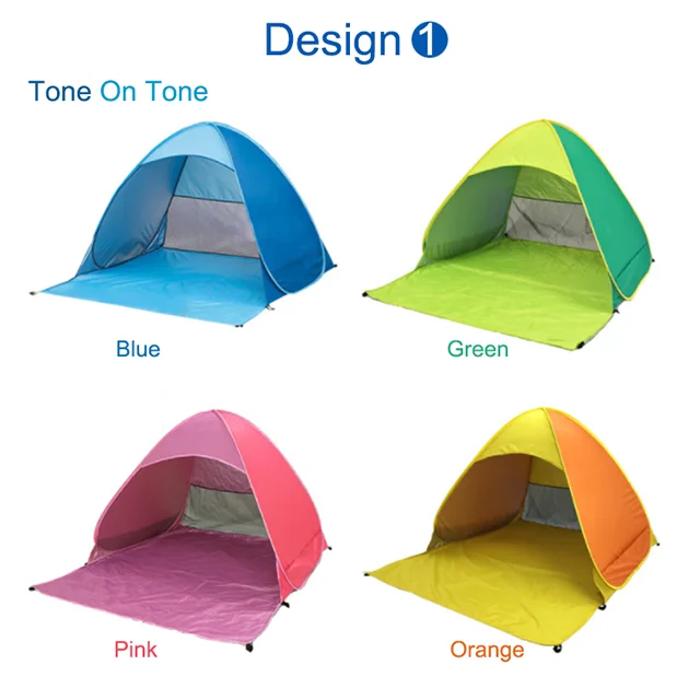 2021 Canopy Cabana Summer Sun Shade Folding Camping Pop Up Beach Tent Outdoor Roof Top Luxury Sun Shelter