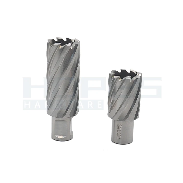 Custom Magnetic Core Drill Bits HSS Annular Broach Cutter with Weldon Universal Fein Quick-in Thread Round Paralle Shank