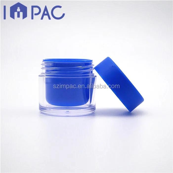 Private label cosmetics jar 15g 15ml for eyeshadow container packaging