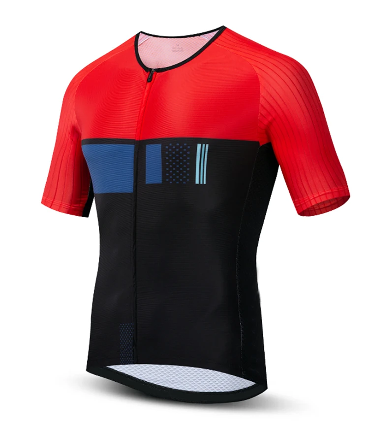 2022 Cycling Wear Bike Team Summer Short Sleeve Coolmax Cycling Jersey Plain Cycling Jersey