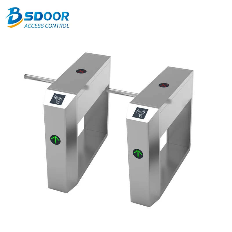 Half Automatic IC Card Turnstile Price Tripod Turnstile Gate