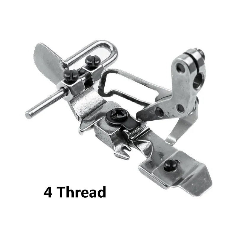 Middle Guide Presser Foot Fit Pegasus EX3200 EX5200 Siruba 988 JACK 798 Industrial Overlock Sewing Machine High Shank 4/5 Thread