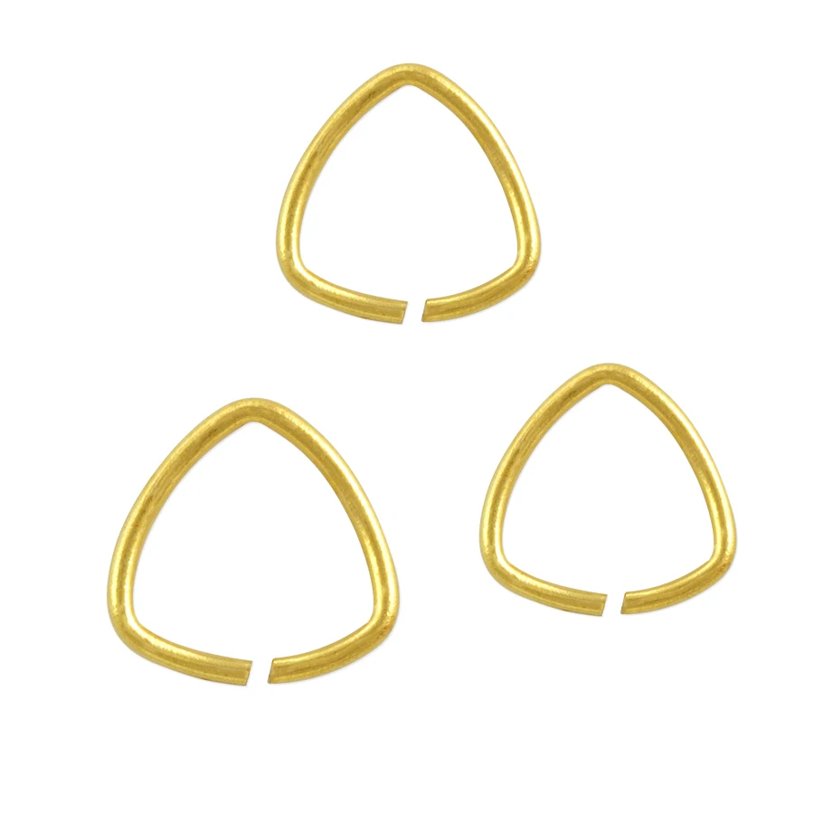Custom Gold Filled Jump Rings 2.5mm 3mm 3.5mm 4mm 5mm Color Black Stainless Steel for Jewelry Making