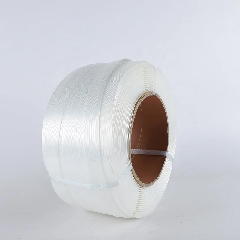 High Tenacity Load Security Soft Polyester Strapping Tape Cargo Lashing Composite Wire Buckle Cord Strapping